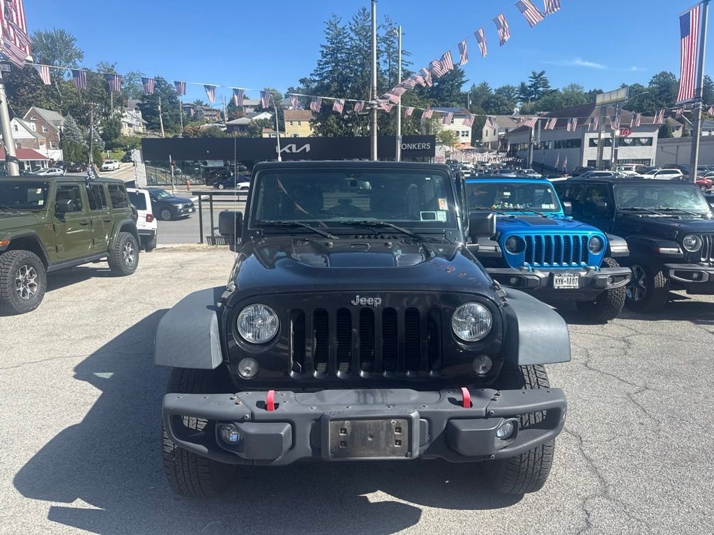 Used 2016 Black Jeep Unlimited Rubicon image 2
