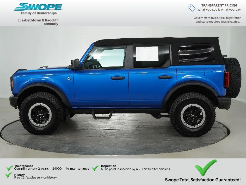 Certified Used 2023 Velocity Blue Ford BLACK DIAMOND image 9