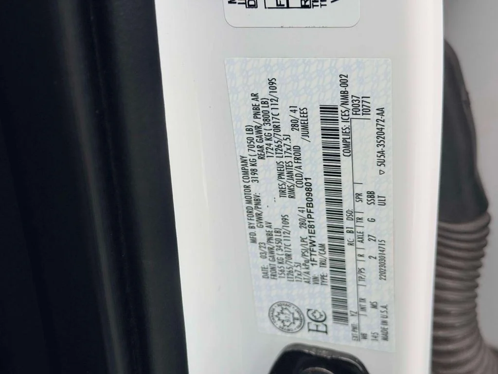 Used 2023 White Ford XLT image 16