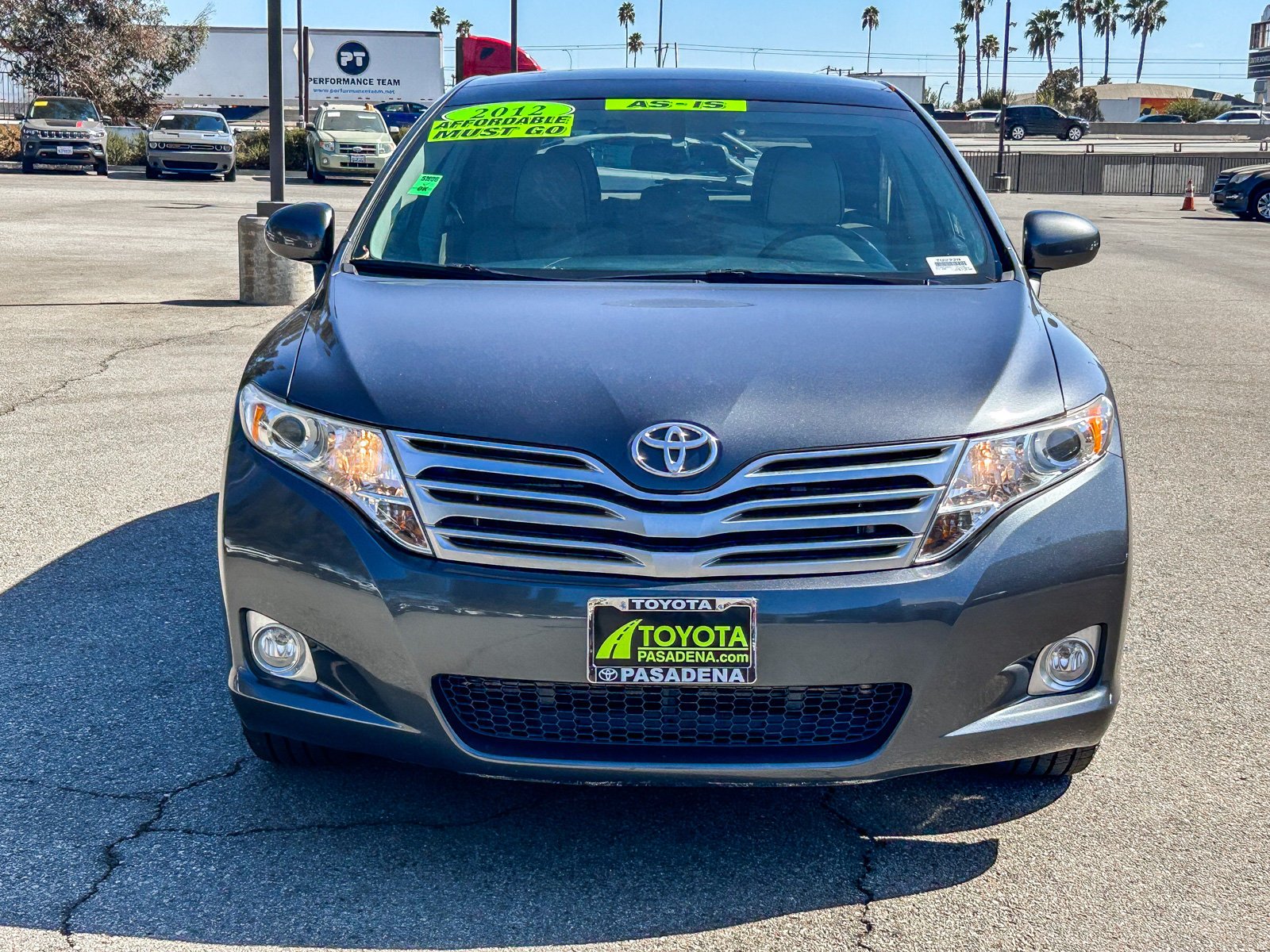 Used 2012 Toyota Venza Limited with VIN 4T3BK3BB6CU067365 for sale in Pasadena, CA