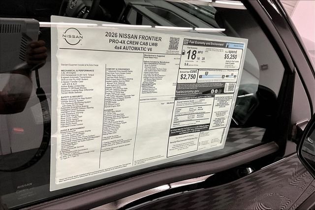 New 2026 Super Black Nissan PRO-4X image 42