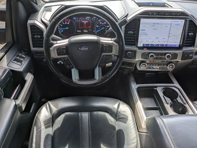 Used 2022 Rapid Red Metallic Tinted Clearcoat Ford Platinum image 11
