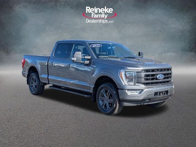 Used 2023 Carbonized Gray Metallic Ford Lariat image 3