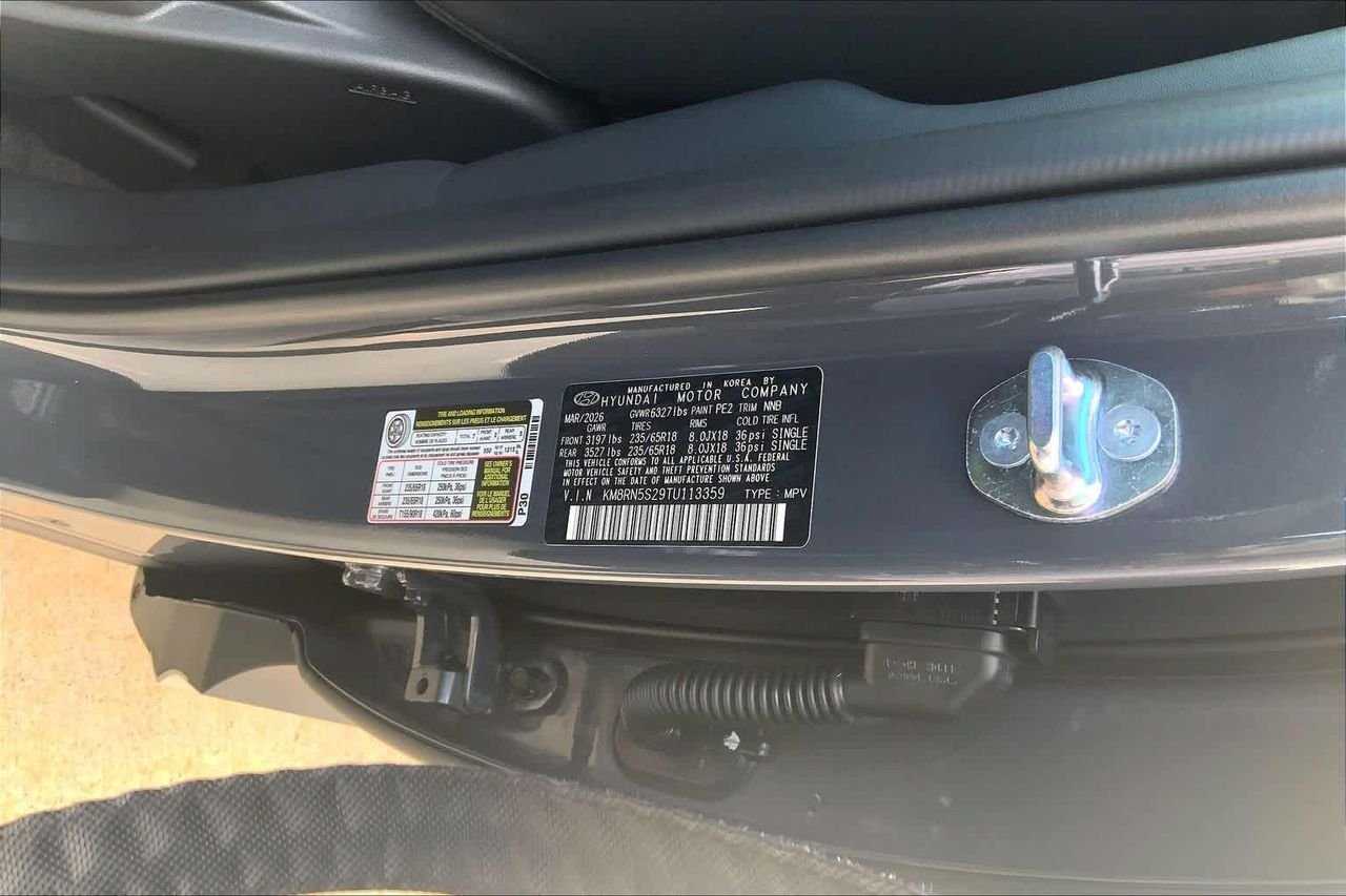New 2026 Ecotronic Gray Pearl Hyundai SEL Premium FWD image 19