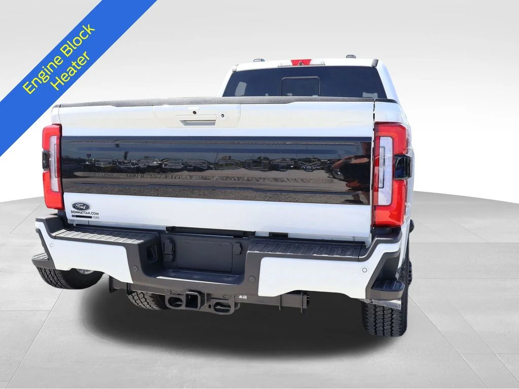 New 2026 Star White Metallic Tri-Coat Ford F-350® Platinum® image 14