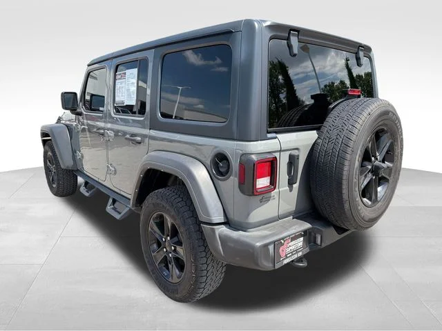 Used 2021 Gray Jeep Unlimited Sport Altitude image 5