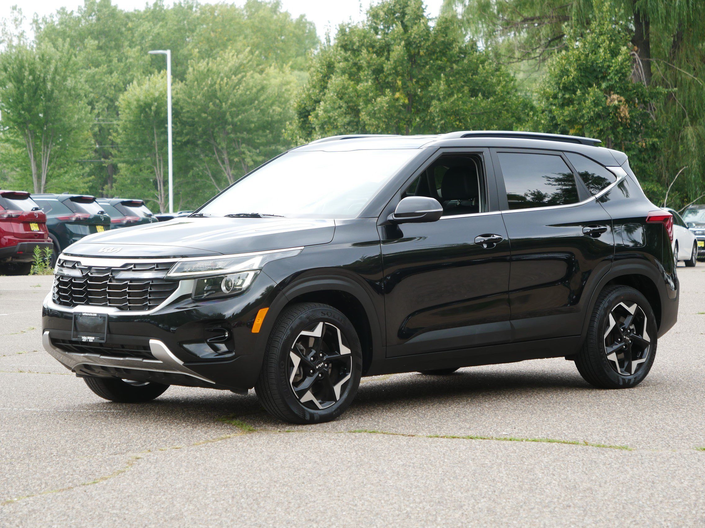 Certified Used 2024 Fusion Black Kia EX image 3