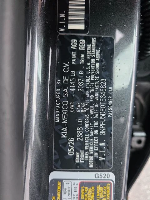 New 2026 Interstellar Gray Kia GT-Line image 29