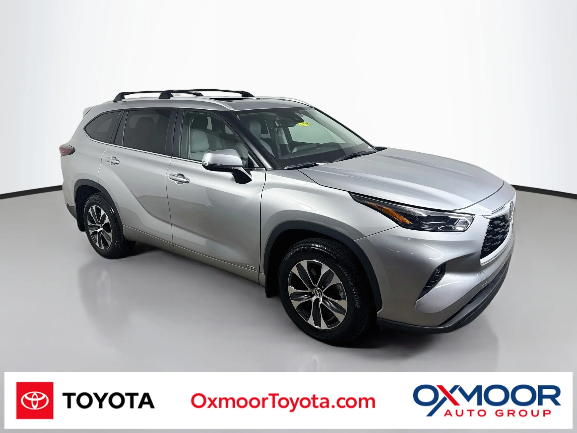 Used 2025 Celestial Silver Metallic Toyota Hybrid XLE image 1