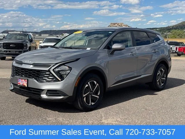Used 2023 Gray Kia LX image 1