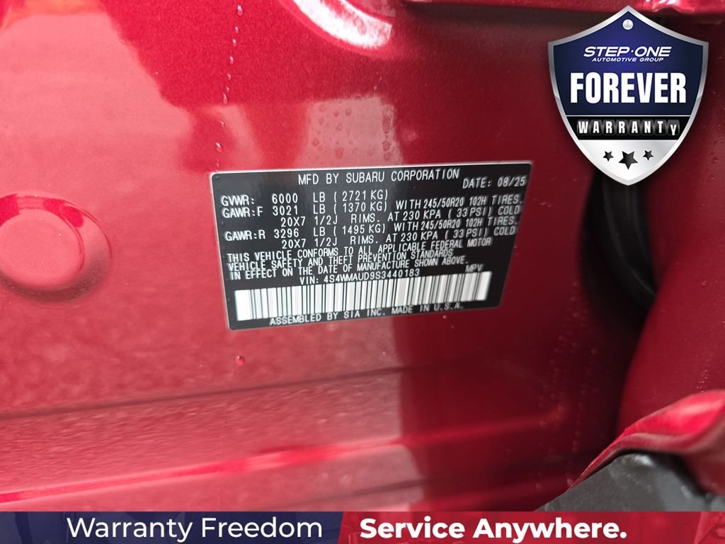 Used 2025 Red Subaru Touring image 42