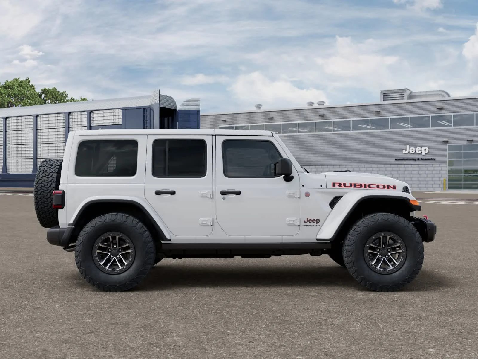 New 2026 Bright White Clearcoat Jeep Rubicon X image 21