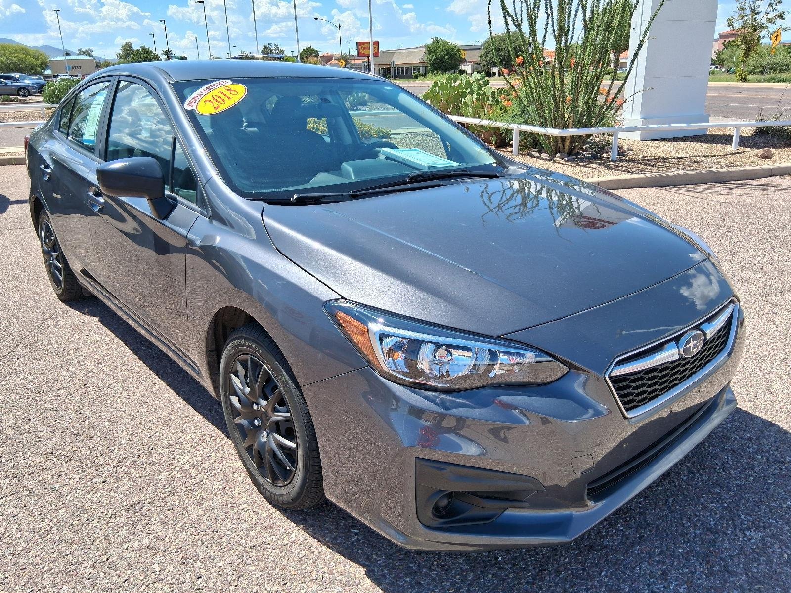 Used 2018 Magnetite Gray Metallic Subaru 2.0i image 7