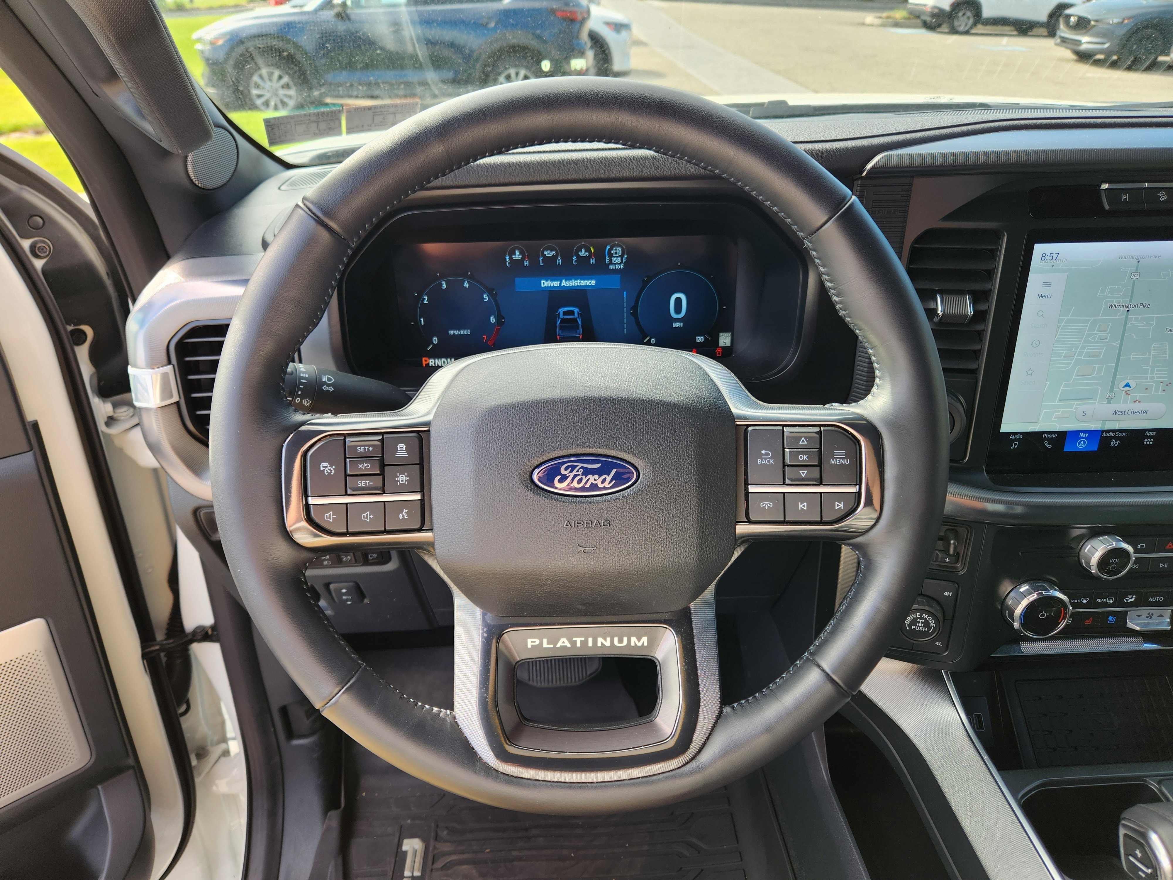 Used 2025 Star White Metallic Tri Coat Ford Platinum image 18