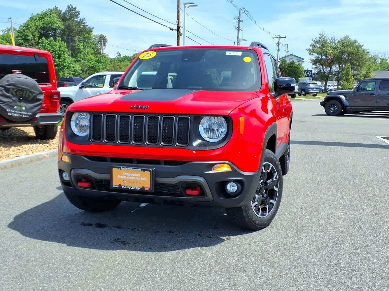 Certified Used 2023 Colorado Red Clearcoat Jeep Trailhawk image 2