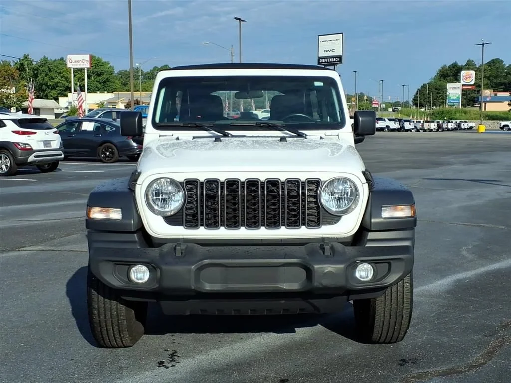 Used 2024 White Jeep 4-Door Sport 4x4 image 2