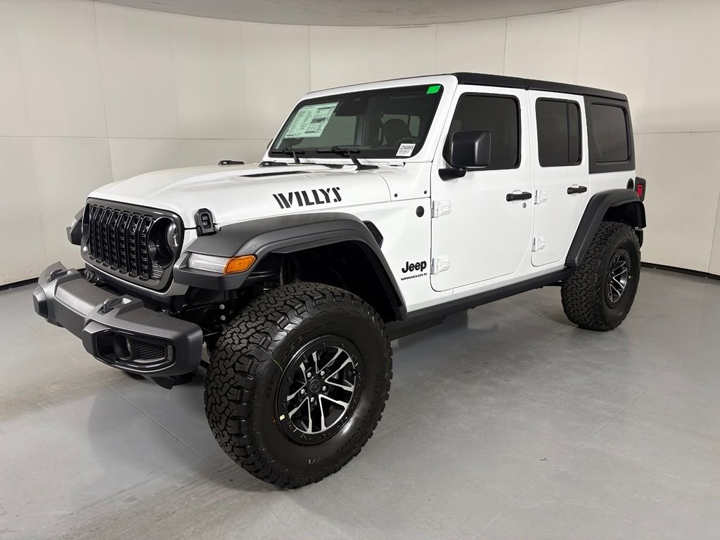 New 2026 Bright White Clearcoat Jeep Willys image 4