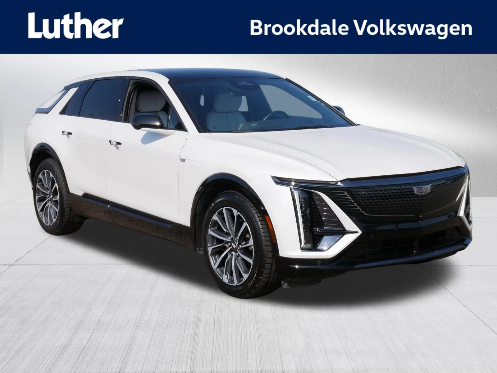 Used 2024 Crystal White Tricoat Cadillac Sport image 1
