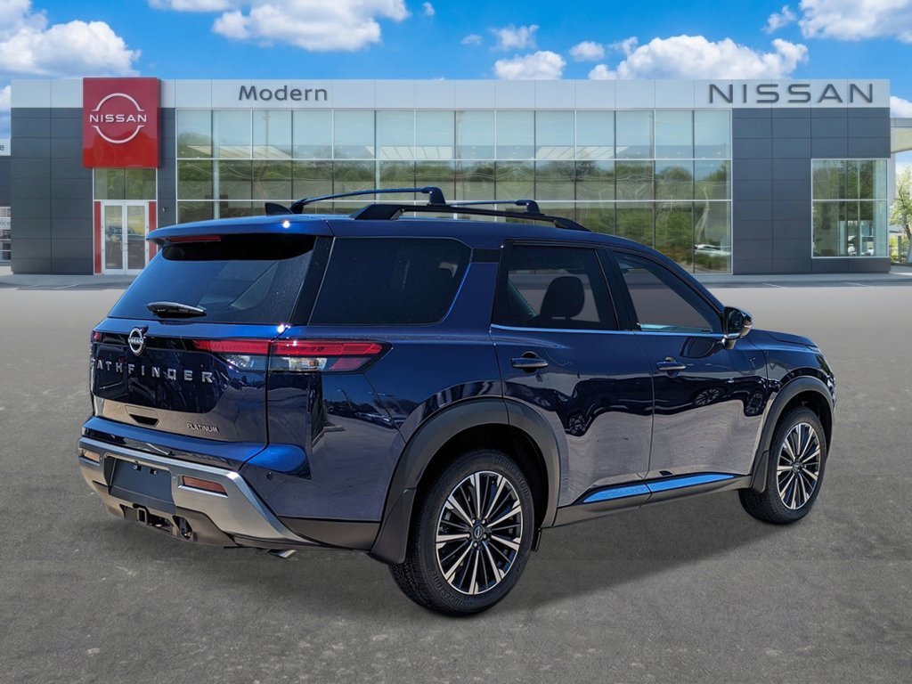 New 2026 Deep Ocean Blue Pearl Nissan Platinum image 5