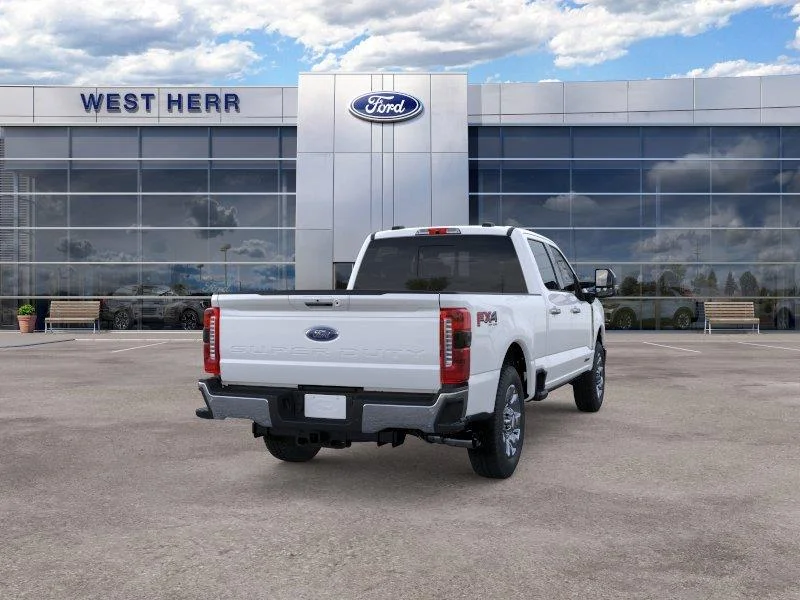New 2026 Star White Metallic Tri-Coat Ford F-250® Lariat® image 8