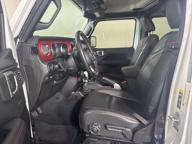 Used 2022 Bright White Clearcoat Jeep Rubicon image 10