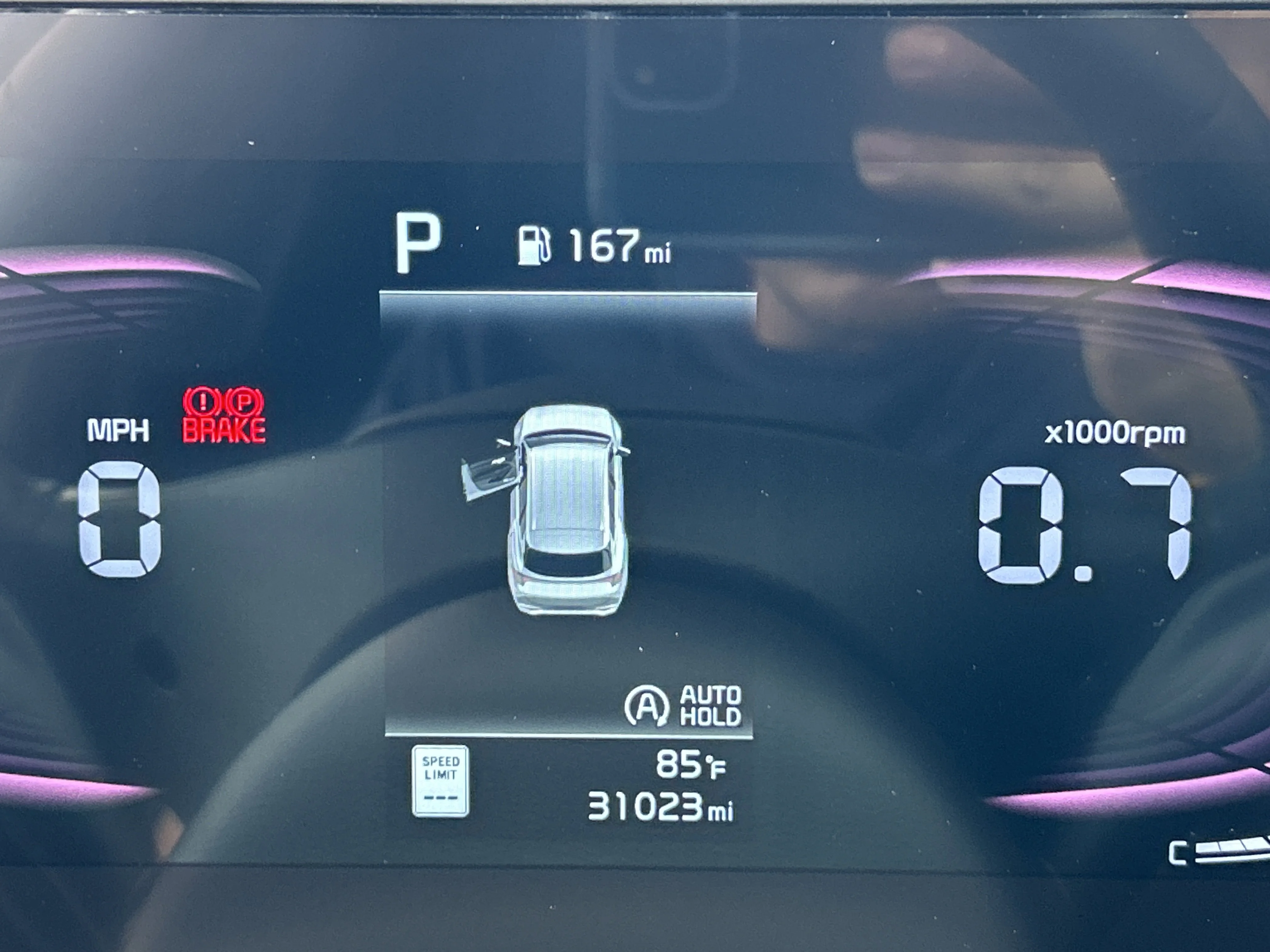 Used 2023 Sapphire Blue Kia X-Line image 26