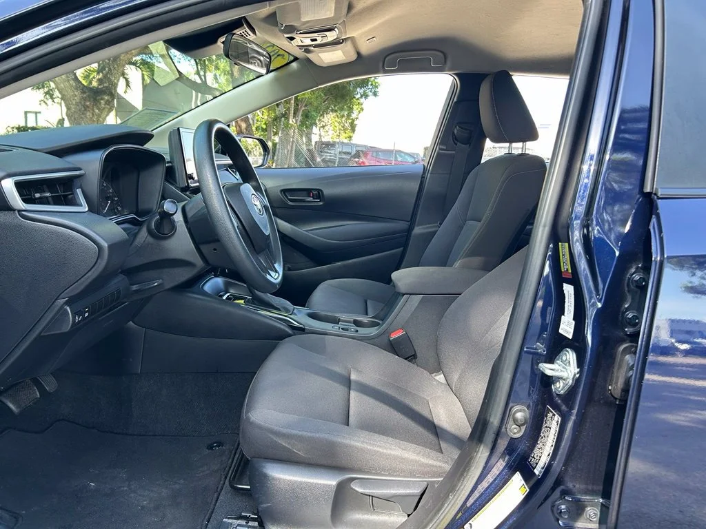 Used 2024 Blue Toyota LE image 16