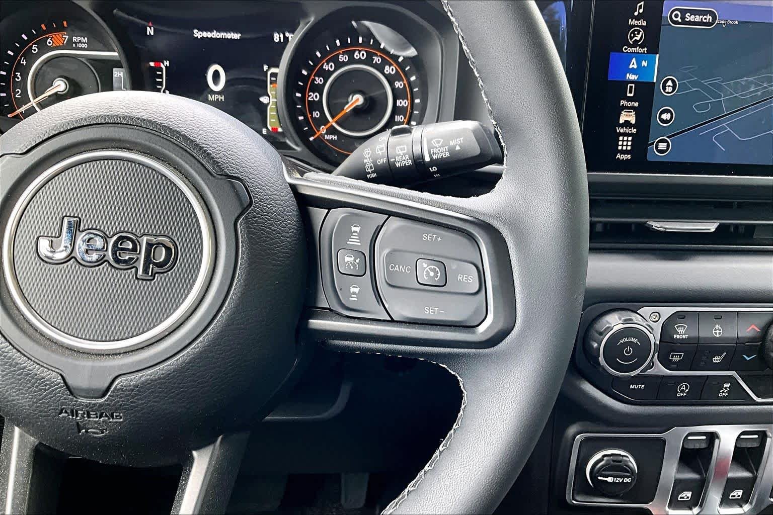 Used 2025 Black Clearcoat Jeep Rubicon X image 25