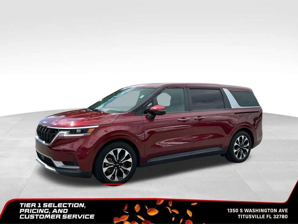 Used 2024 Red Kia EX image 2