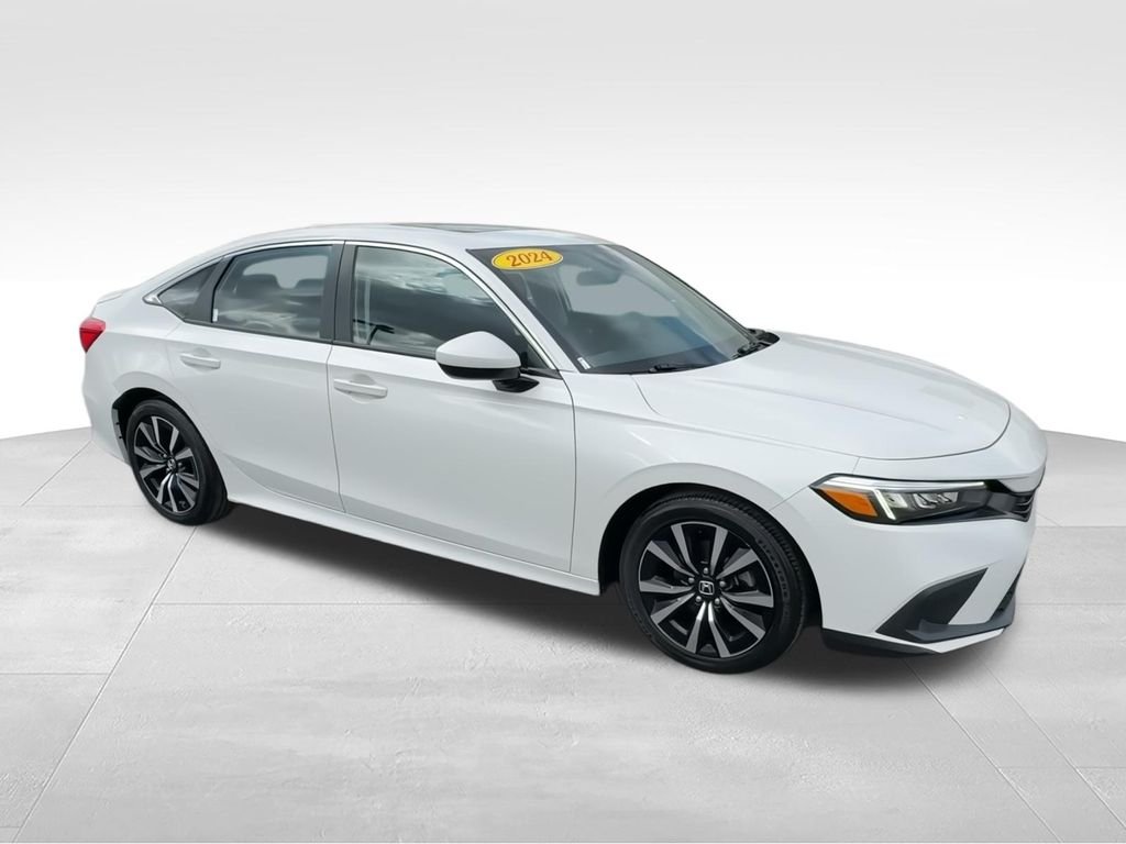 Used 2024 White Honda EX image 2