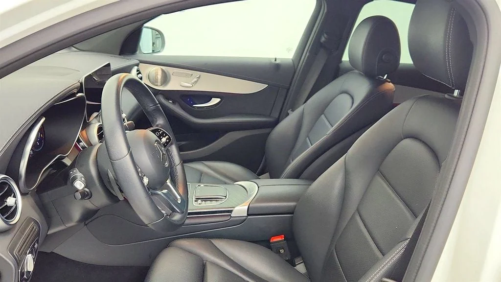 Used 2023 Polar White Mercedes-Benz GLC 300 4MATIC® Coupe w/ Burmester Surround Sound image 19