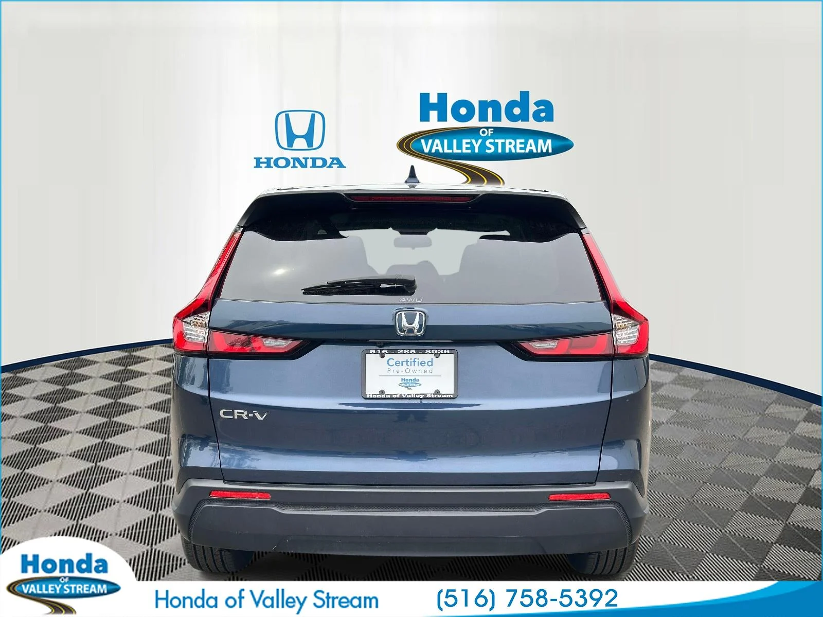 Certified Used 2023 Blue Honda EX image 6
