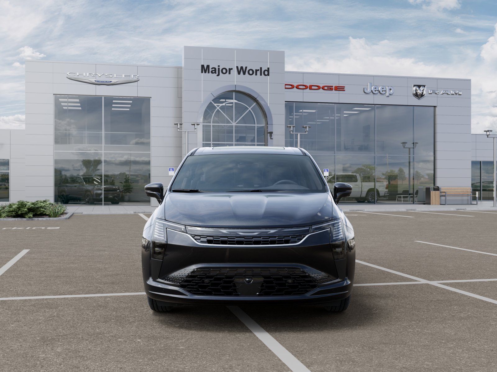 New 2027 Diamond Black Crystal Pearl-Coat Exterior Paint Chrysler Limited image 6