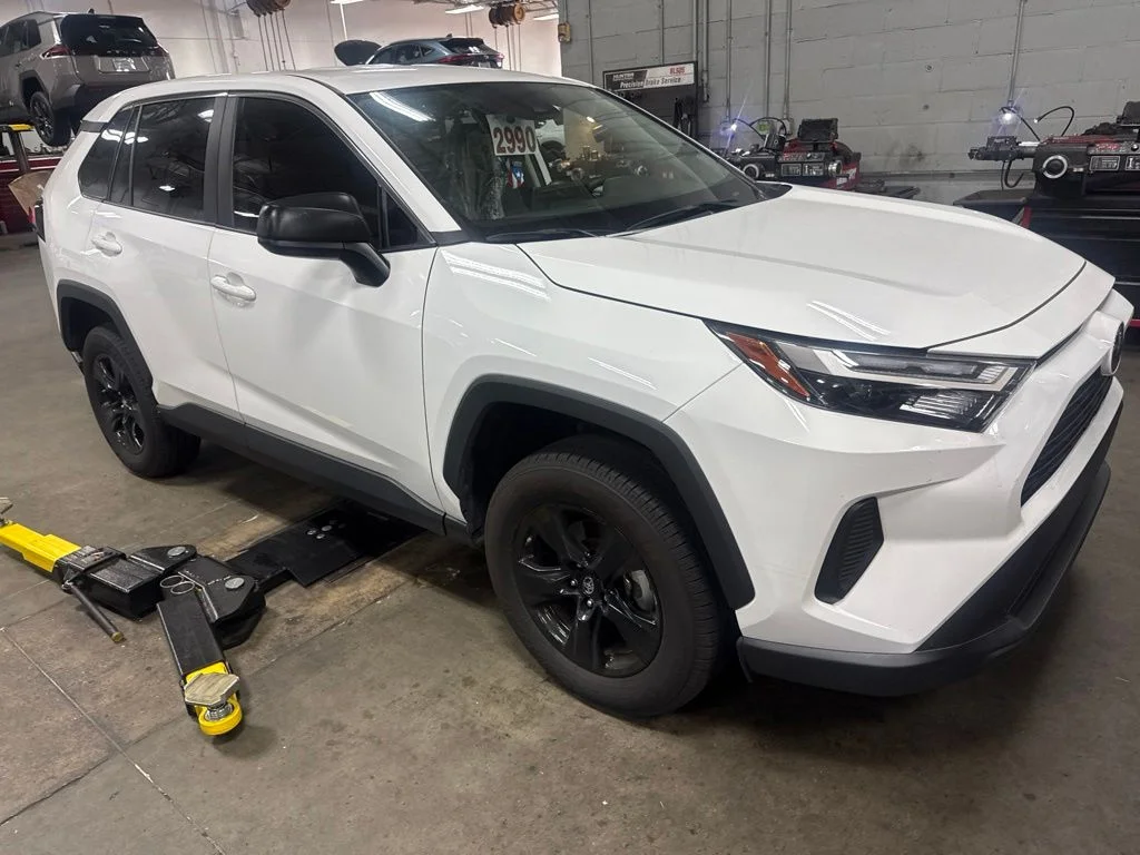 Used 2025 White Toyota LE image 3