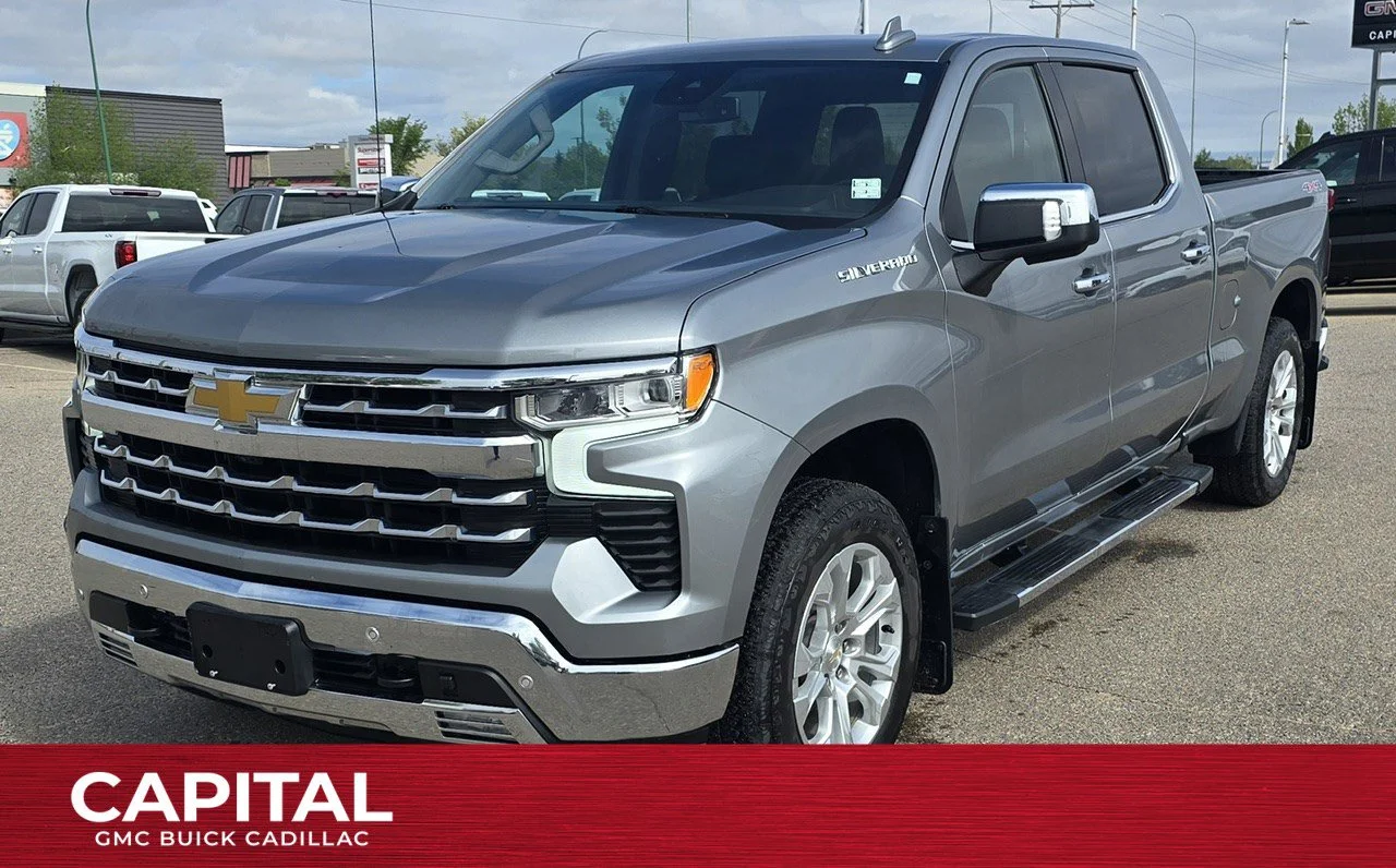 Used 2024 Silver Chevrolet LTZ Crew Cab image 1