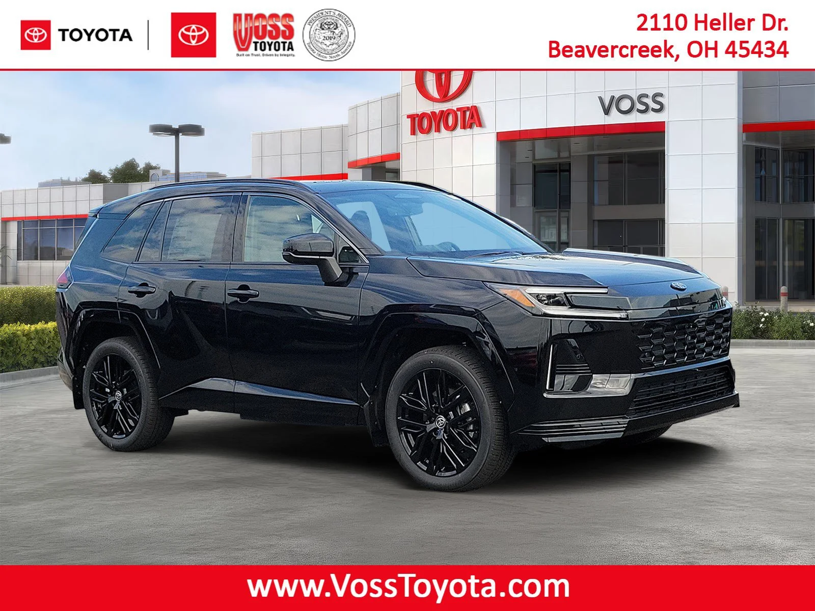 New 2026 Midnight Black Metallic Toyota XSE image 1