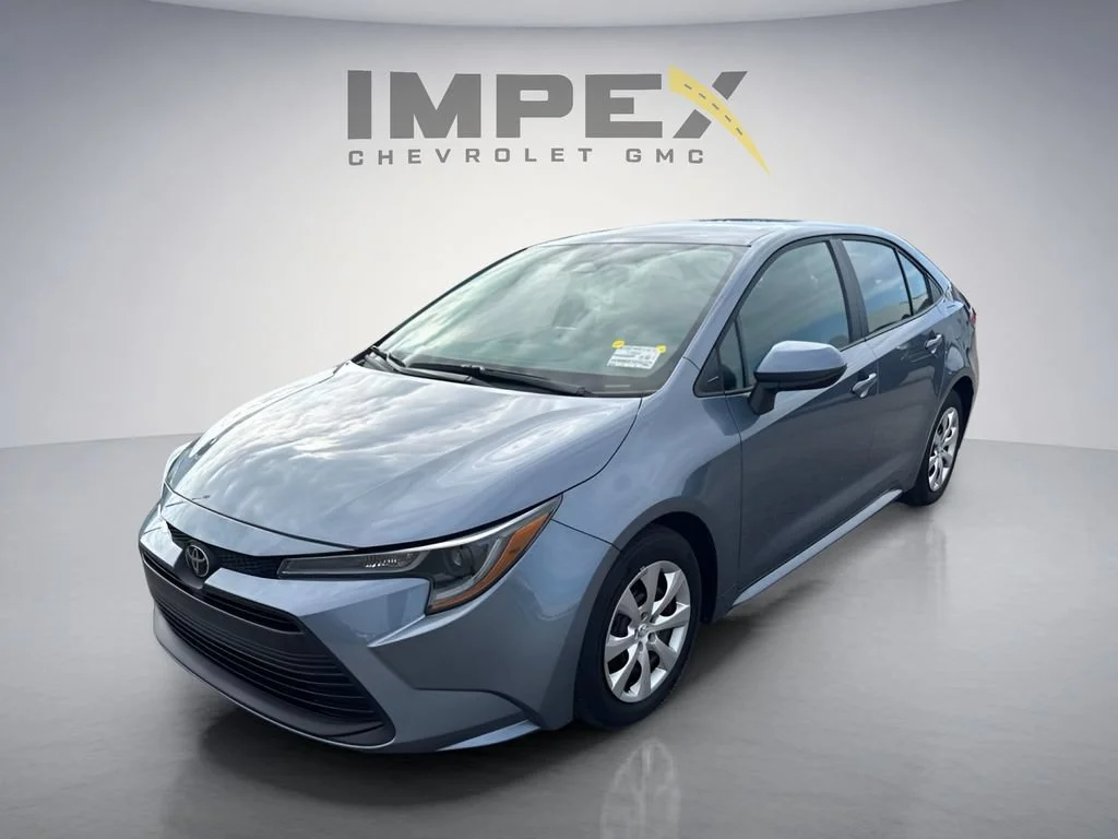 Used 2025 Light Blue Toyota LE image 1