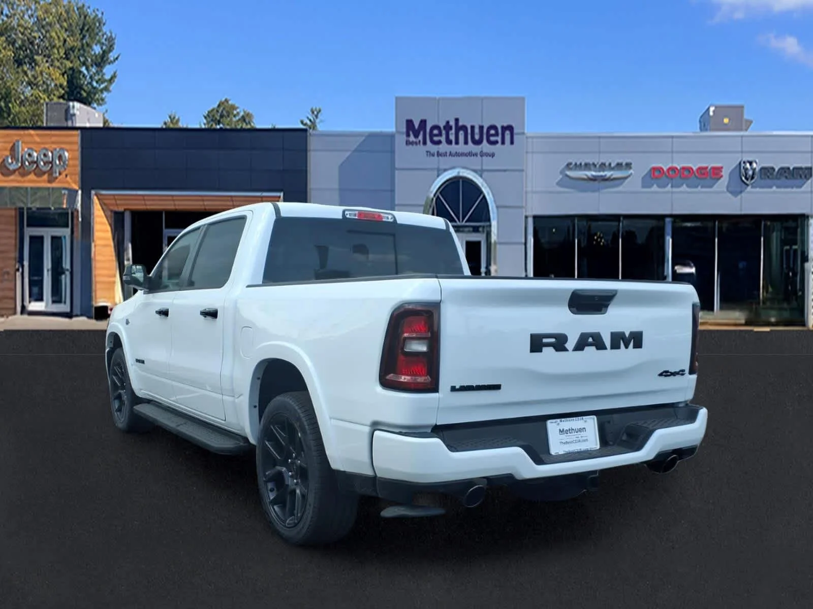 New 2026 Bright White Clearcoat Ram Laramie image 4