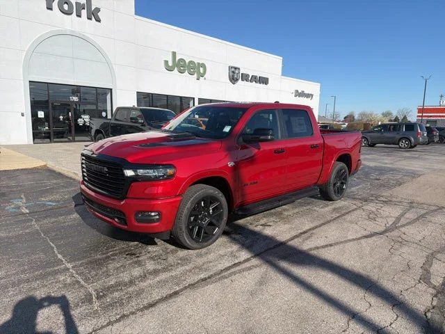 New 2026 Molten Red Pearl-Coat Exterior Paint RAM Laramie image 2
