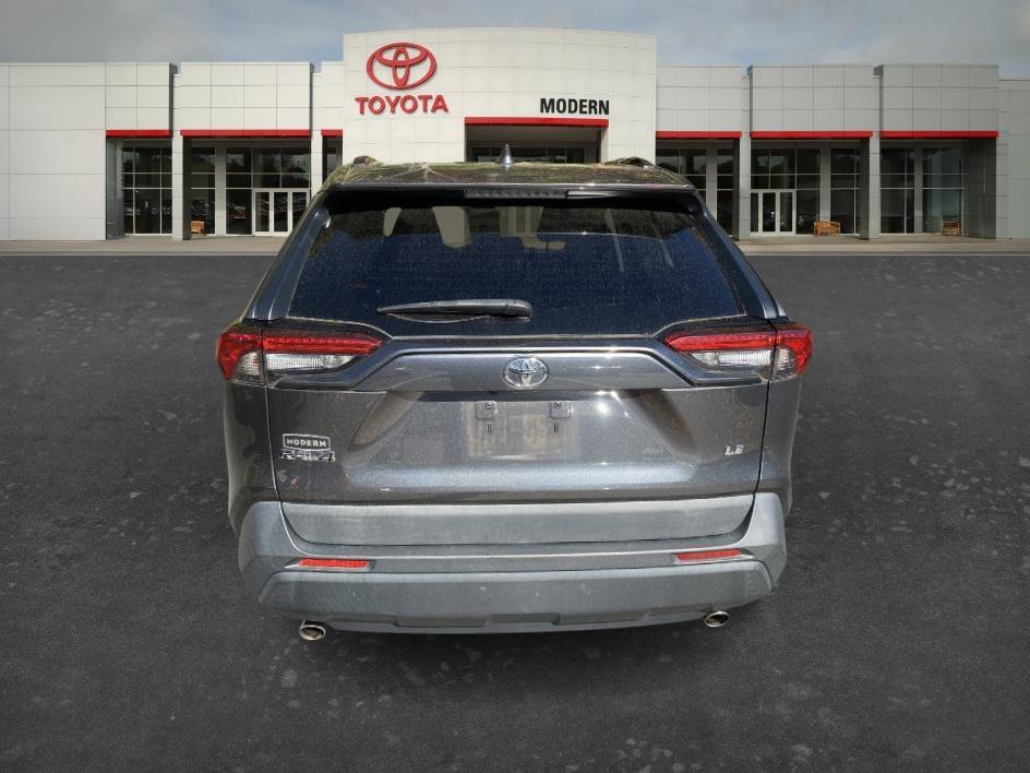 Used 2021 Magnetic Gray Metallic Toyota LE image 6