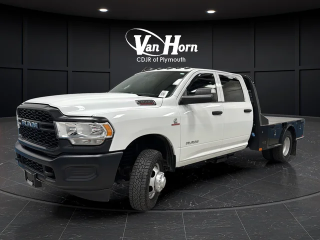 Used 2022 Bright White Clearcoat Ram Tradesman image 3
