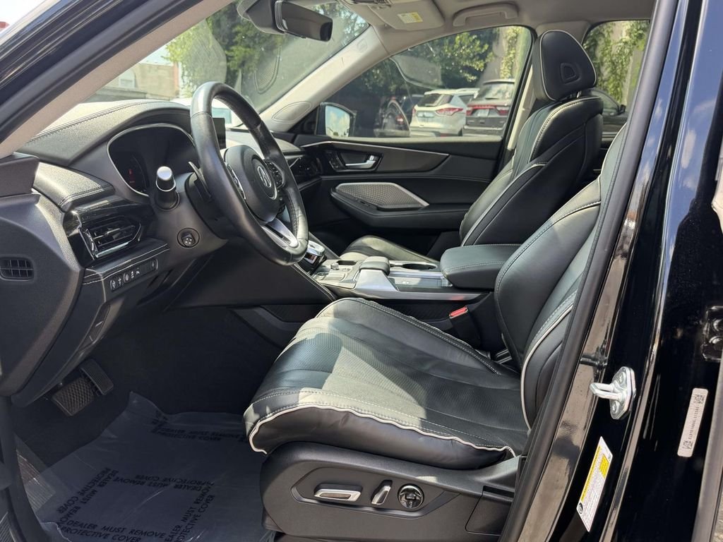 Used 2022 Black Acura Advance image 16