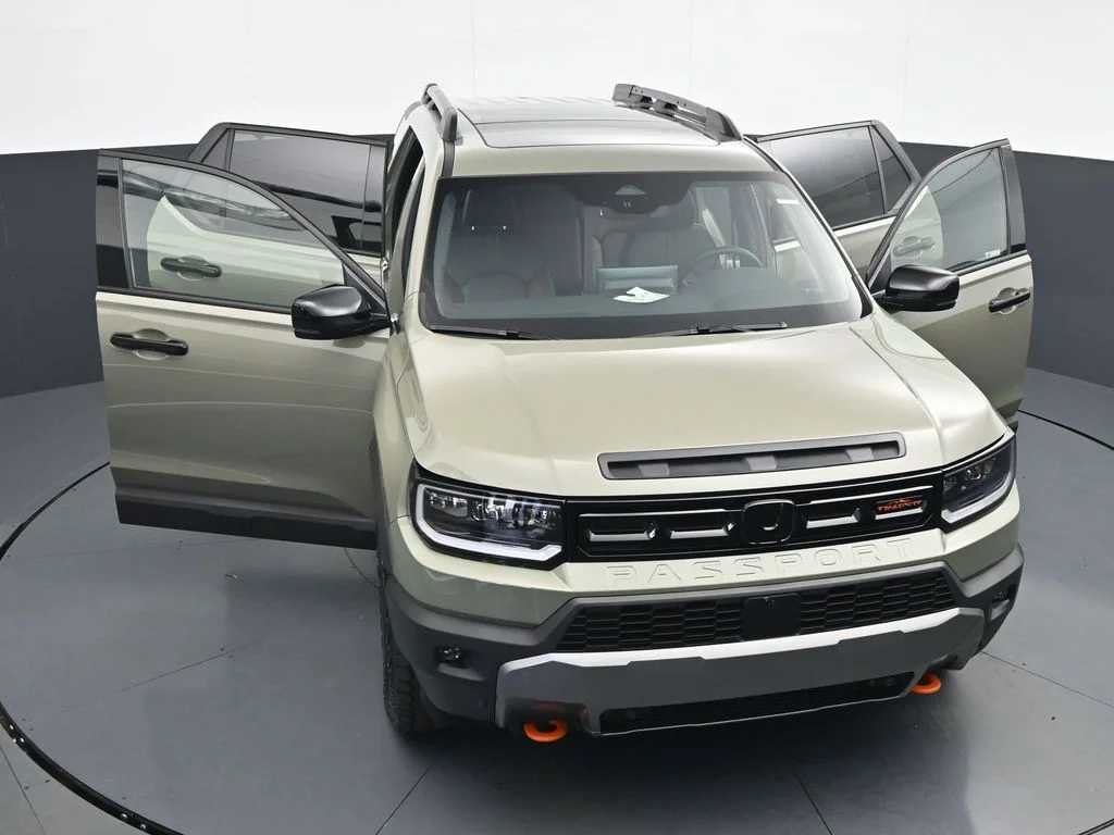 New 2026 Ash Green Metallic Honda TrailSport Elite Blackout image 31