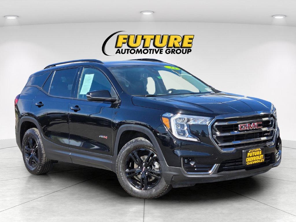Used 2023 Black GMC AT4 image 1