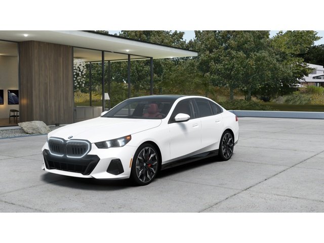 New 2027 Mineral White Metallic BMW 530i xDrive image 1