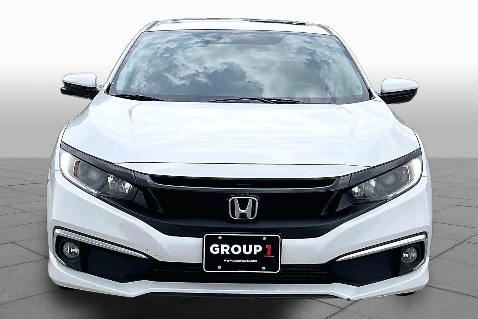 Used 2021 Platinum White Pearl Honda EX-L image 4