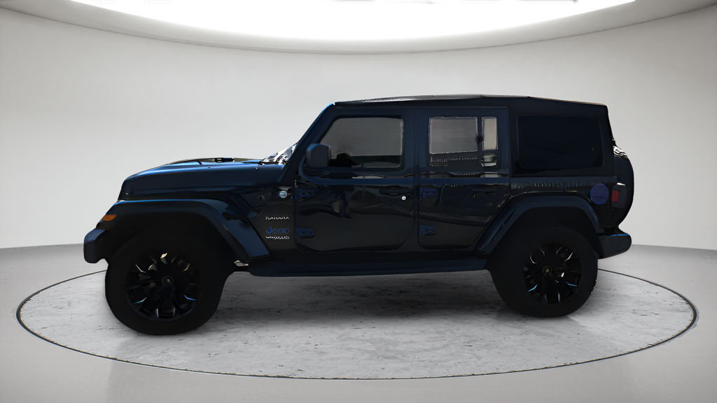 Used 2020 Black Jeep Unlimited Sahara image 6