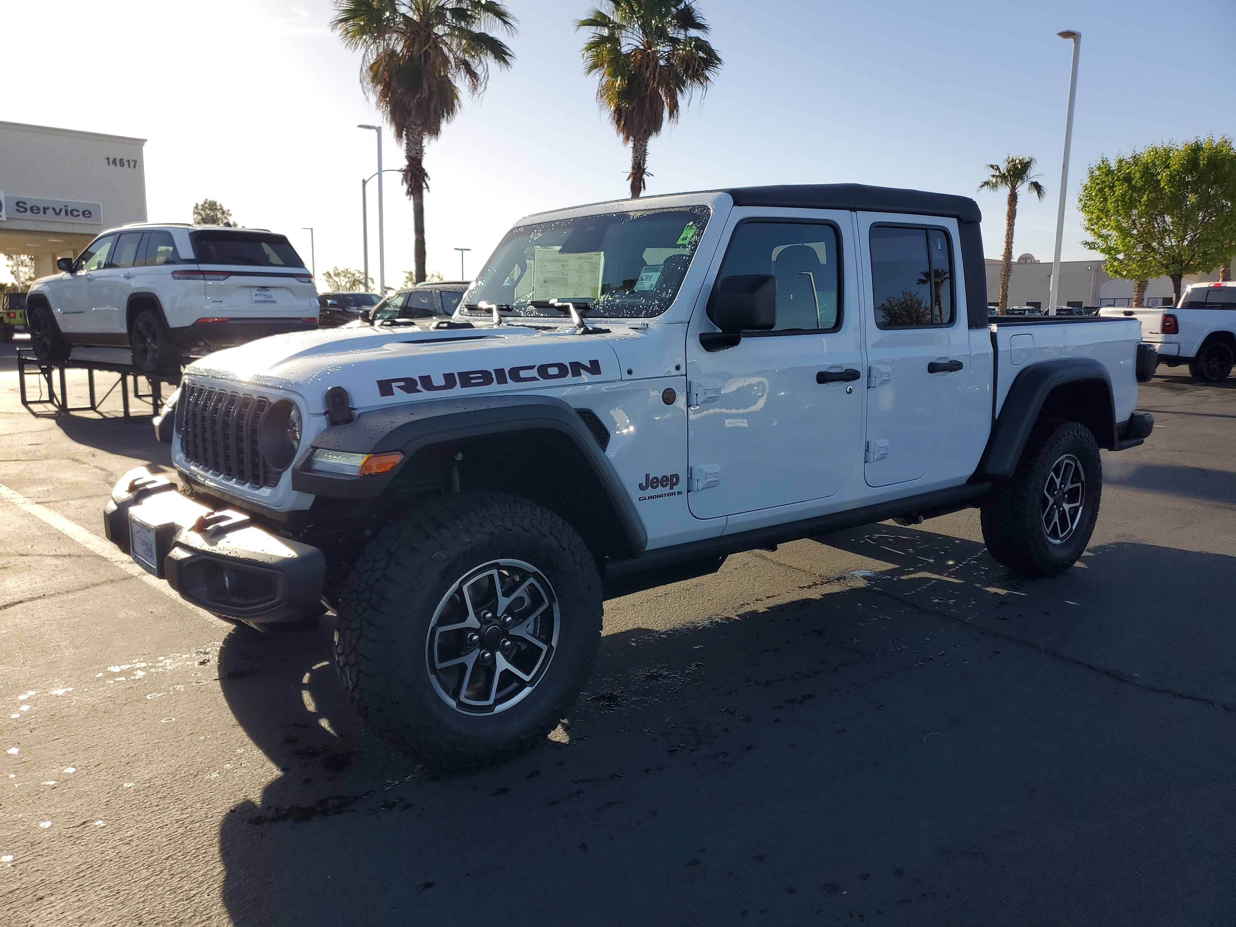 New 2026 Bright White Clearcoat Jeep Rubicon image 7