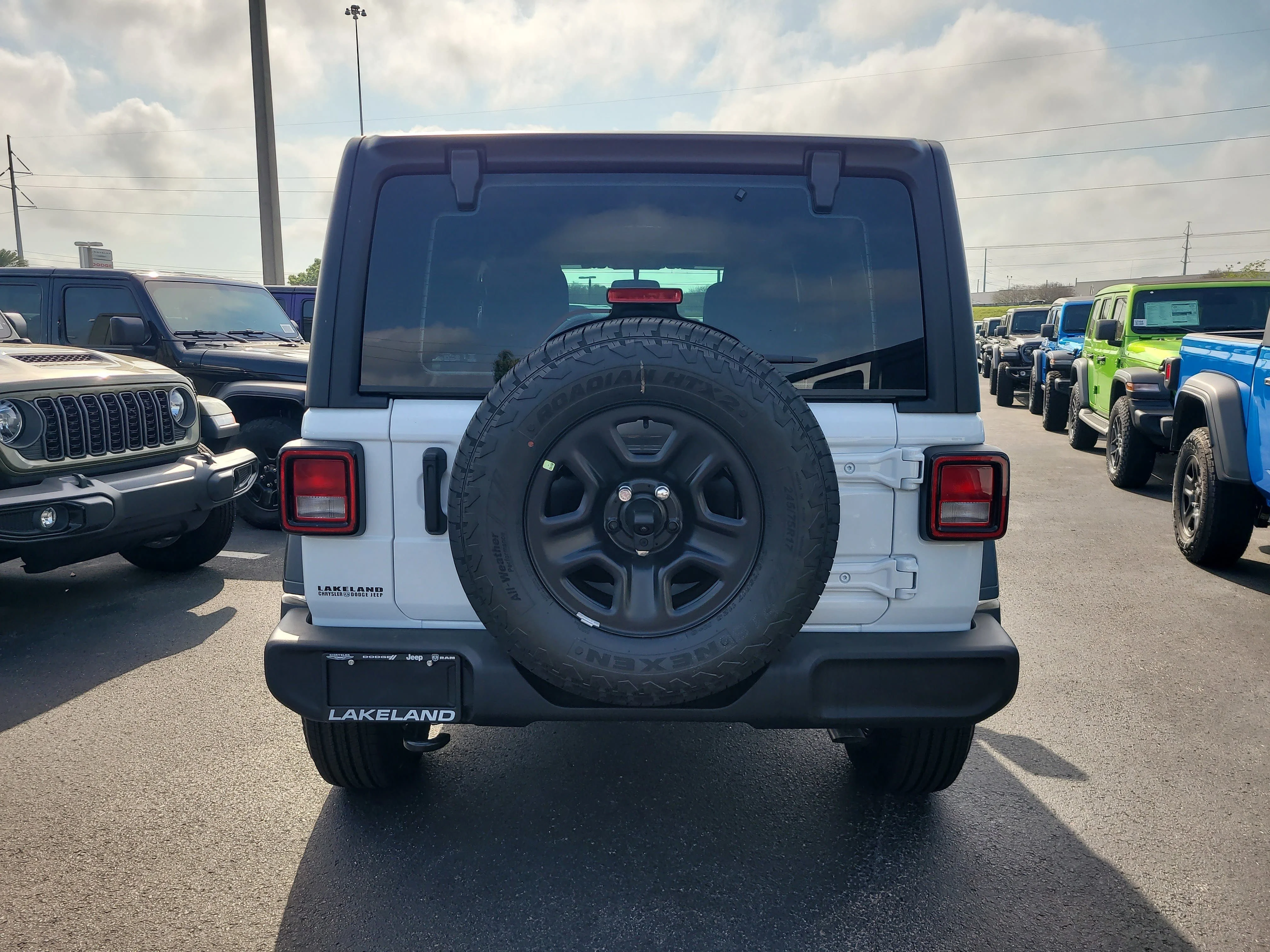 New 2026 Bright White Clearcoat Jeep Sport image 7
