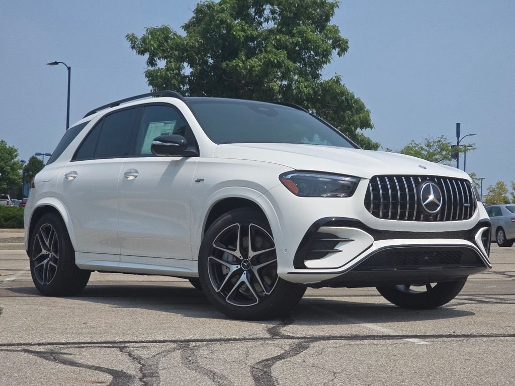 New 2026 Polar White Mercedes-Benz GLE 53 AMG® image 1